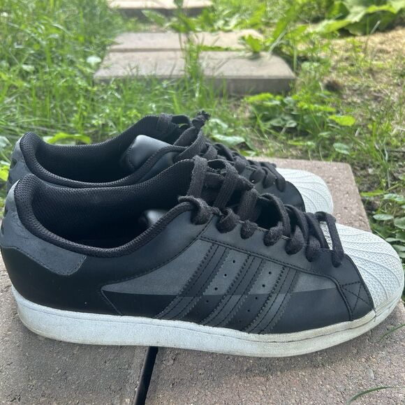 Adidas Superstar Shoes Men\'s Size 11 Black White Shell Toe Classic Sneakers main image 11